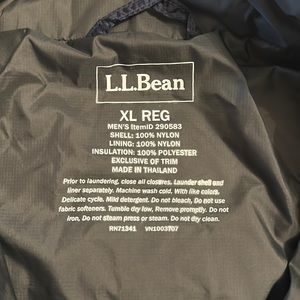 LL BEAN MENS JACKET